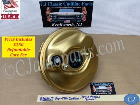 REBUILT OEM 1964 1965 1966 CADILLAC DEVILLE FLEETWOOD CALAIS DELCO MORAINE POWER BRAKE BOOSTER